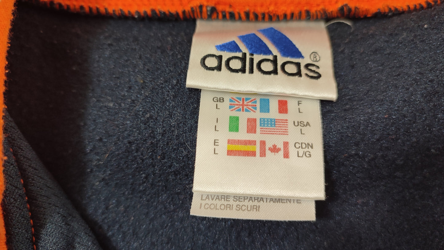 Vêtement Homme Sweats sweat pull à capuche Adidas bleu marine taille L #Retrostreet