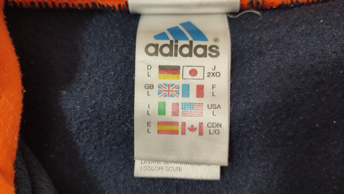 Vêtement Homme Sweats sweat pull à capuche Adidas bleu marine taille L #Retrostreet
