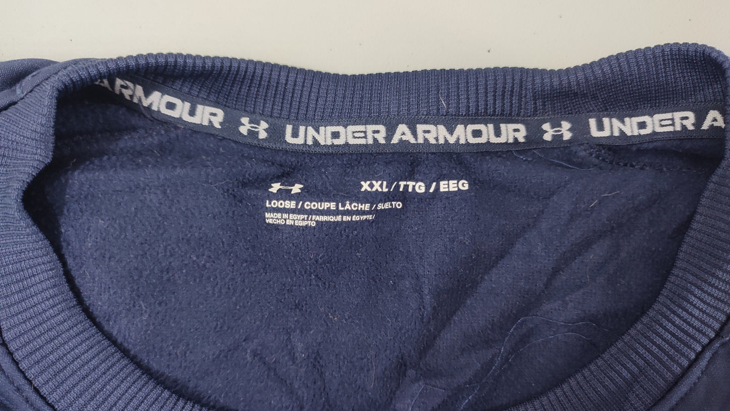Vêtement Homme Sweat sweatshirt Bleu BH Wrestling Under Armour taille XXL #Retrostreet