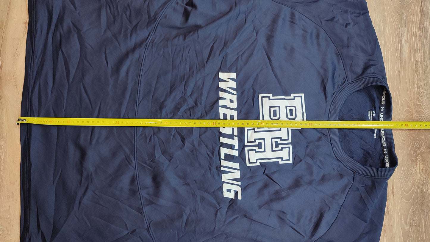 Vêtement Homme Sweat sweatshirt Bleu BH Wrestling Under Armour taille XXL #Retrostreet