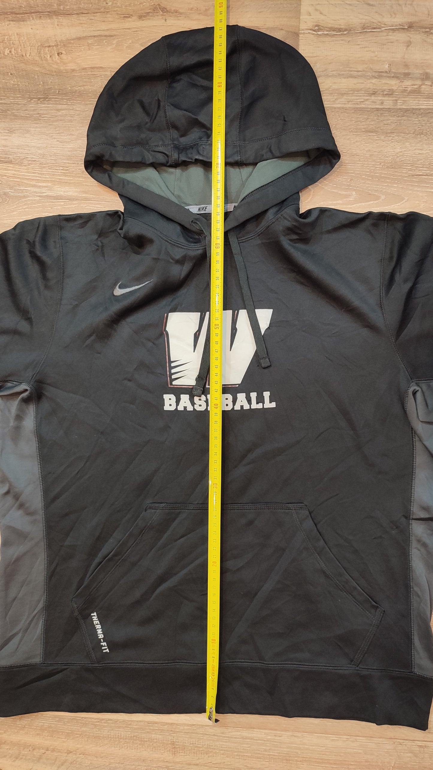 Vêtement Homme Sweat sweatshirt à capuche noir abimé Nike Therma-fit taille L #Retrostreet