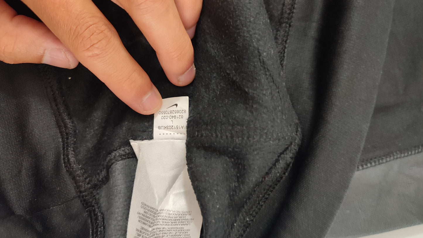 Vêtement Homme Sweat sweatshirt à capuche noir abimé Nike Therma-fit taille L #Retrostreet