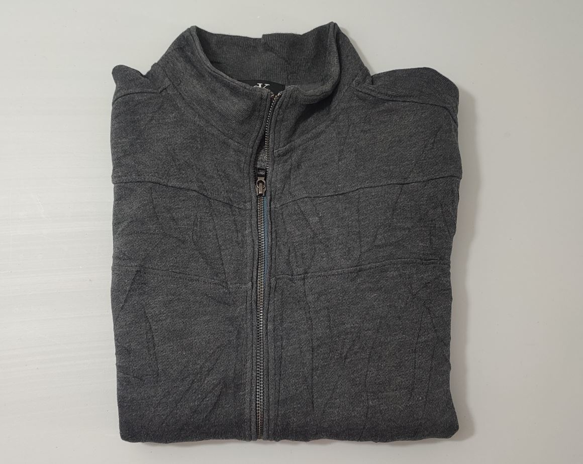 Vêtement Homme Sweat veste gris foncé Calvin Klein taille M #RETROSTREET