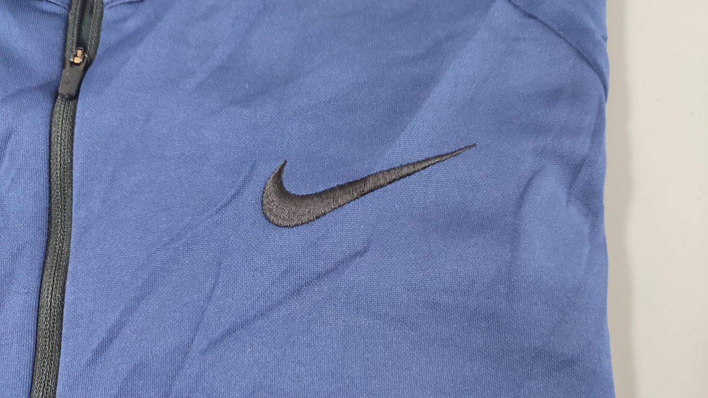 Vêtement Homme Sweat zippé 1/4 Haut de sport bleu Nike Dri-Fit taille XL #Retrostreet