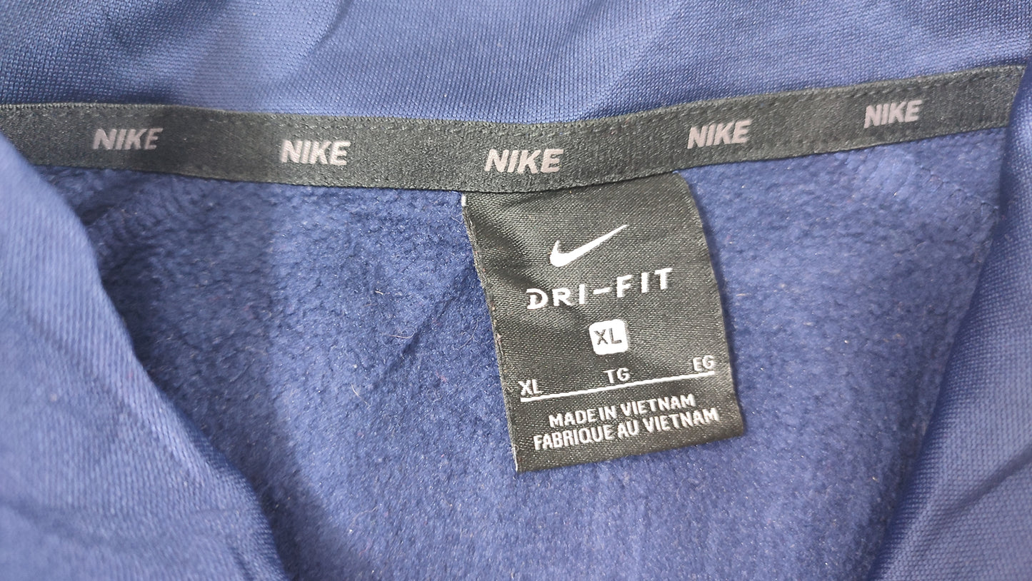 Vêtement Homme Sweat zippé 1/4 Haut de sport bleu Nike Dri-Fit taille XL #Retrostreet