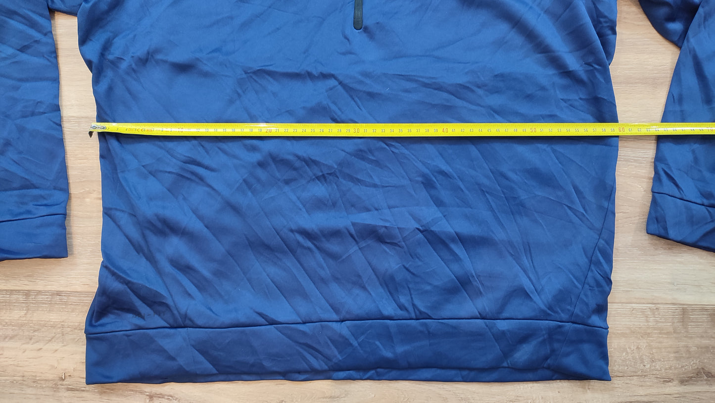 Vêtement Homme Sweat zippé 1/4 Haut de sport bleu Nike Dri-Fit taille XL #Retrostreet