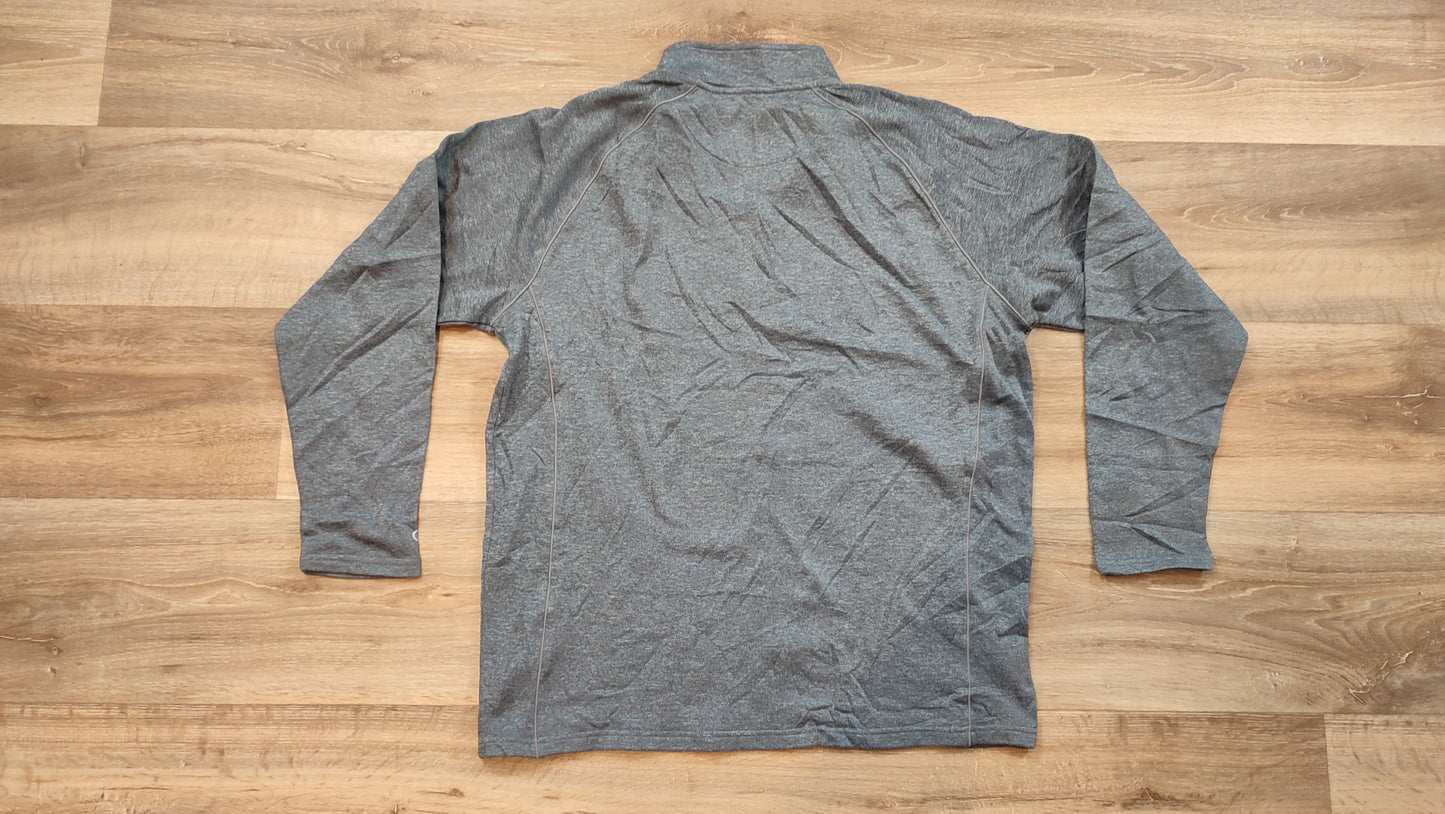 Vêtement Homme Sweat zippé 1/4 Haut de sport gris Champion taille L #Retrostreet