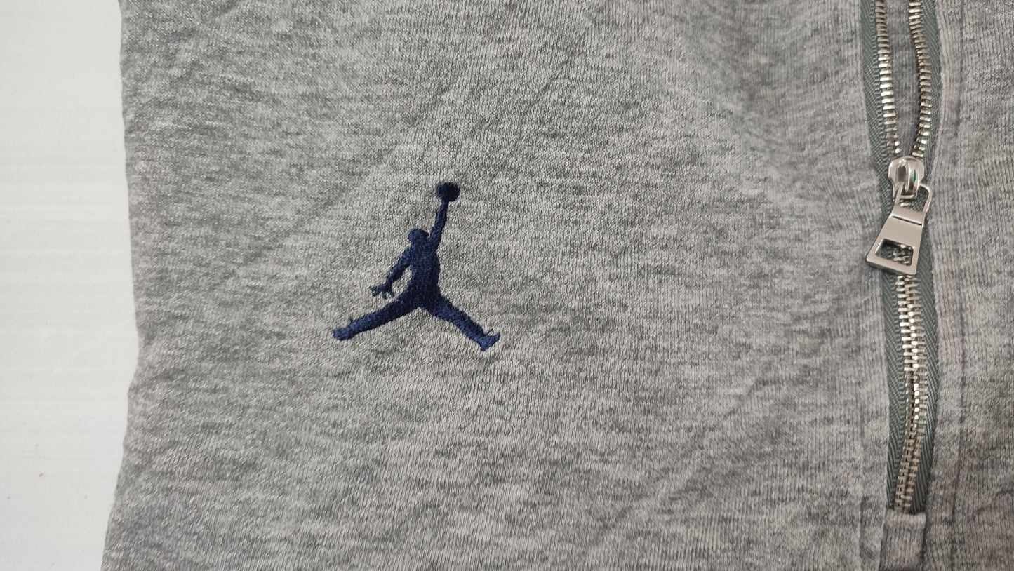 Vêtement Homme Sweat zippé 1/4 Haut de sport gris Jordan taille XL #Retrostreet