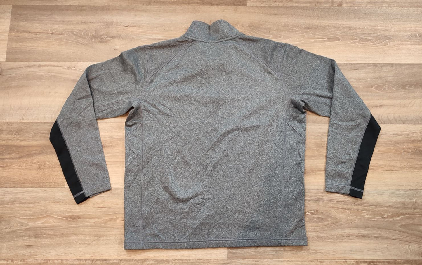 Vêtement Homme Sweat zippé 1/4 Haut de sport gris Nike therma-fit taille M #Retrostreet