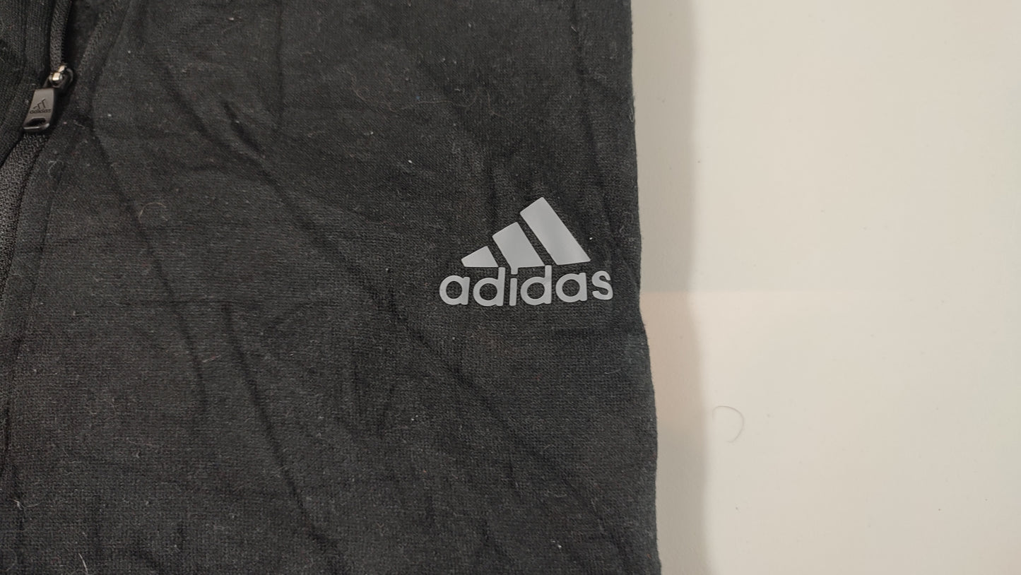 Vêtement Homme Sweat zippé 1/4 Haut de sport noir Adidas golf taille XL #Retrostreet