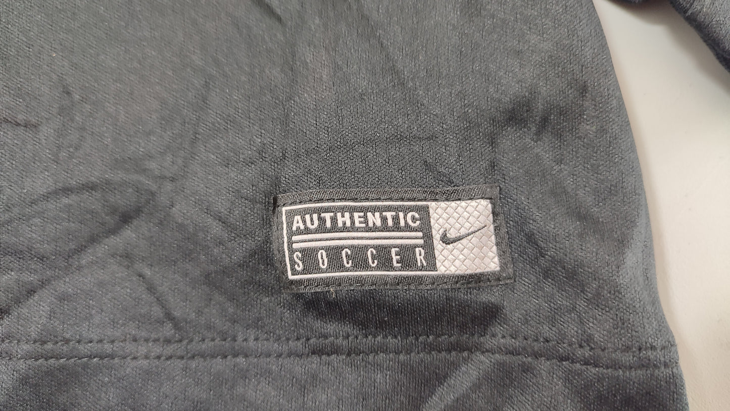 Vêtement Homme Sweat zippé 1/4 Haut de sport noir Softball Nike dri-fit retouché taille L #Retrostreet