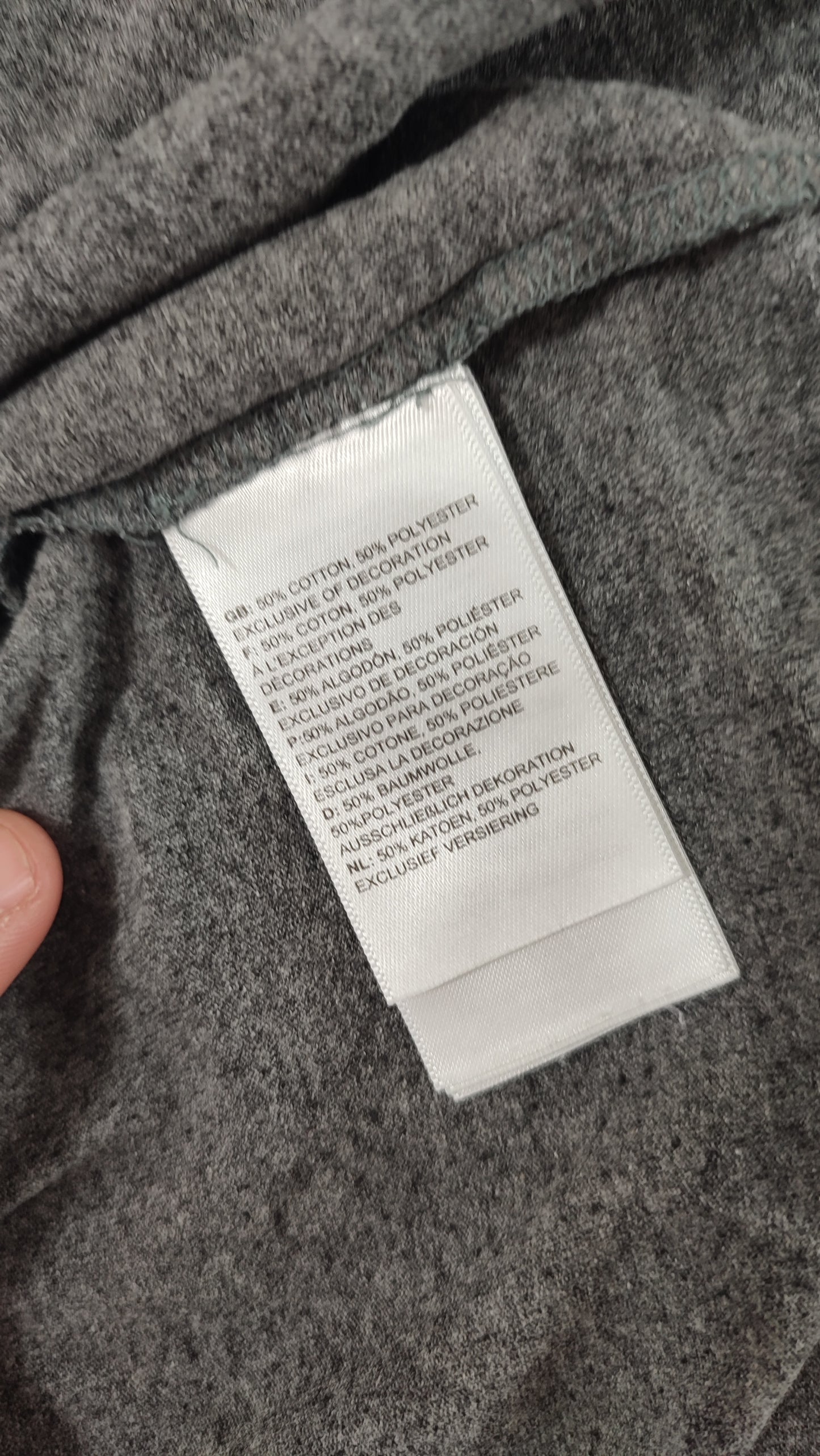 Vêtement Homme T-Shirt TNF The North Face gris foncé taille L #Retrostreet