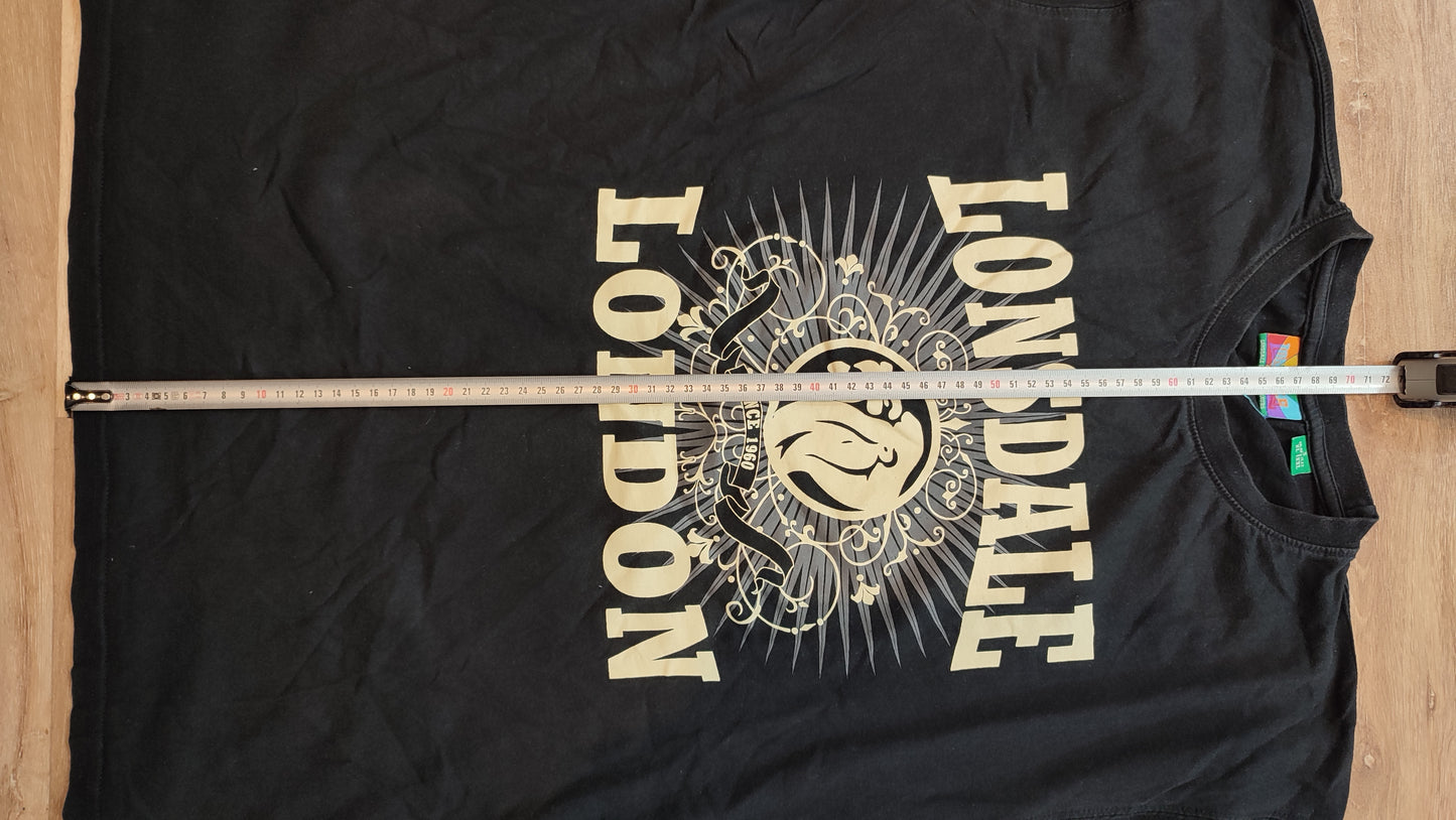 Vêtement Homme T-shirt T-shirts Lonsdale london noir taille XL XXL #Retrostreet