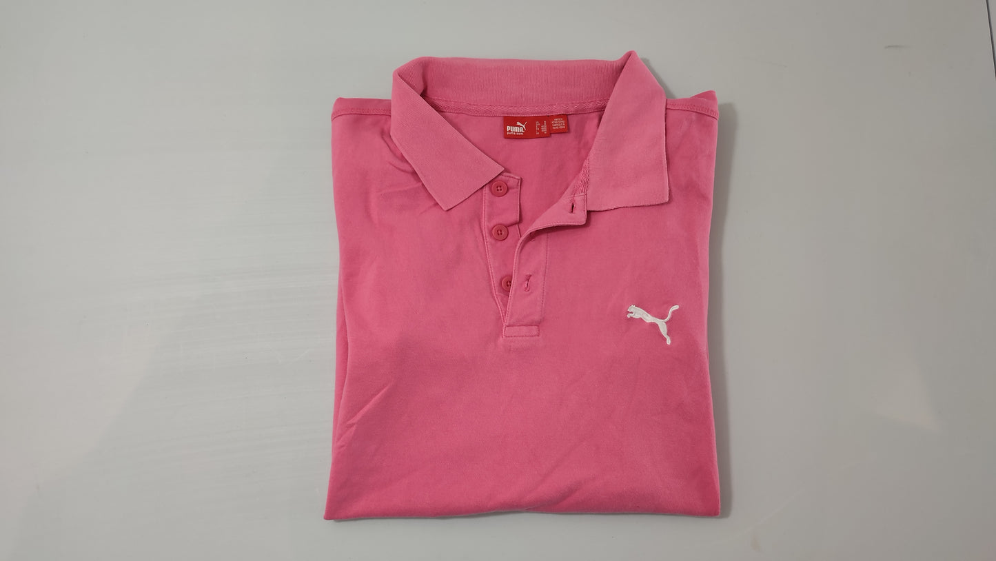 Vêtement Homme T-shirt T-shirts Polo rose Puma taille M #Retrostreet