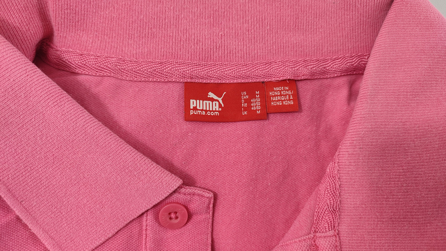 Vêtement Homme T-shirt T-shirts Polo rose Puma taille M #Retrostreet