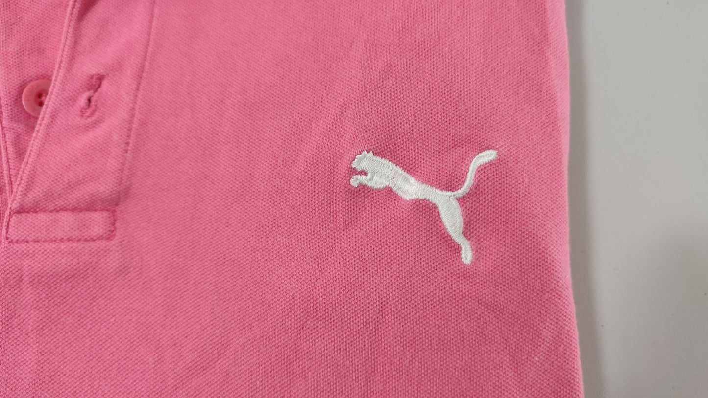 Vêtement Homme T-shirt T-shirts Polo rose Puma taille M #Retrostreet