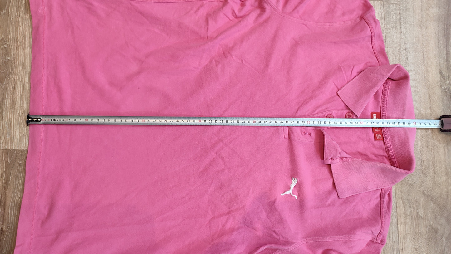 Vêtement Homme T-shirt T-shirts Polo rose Puma taille M #Retrostreet