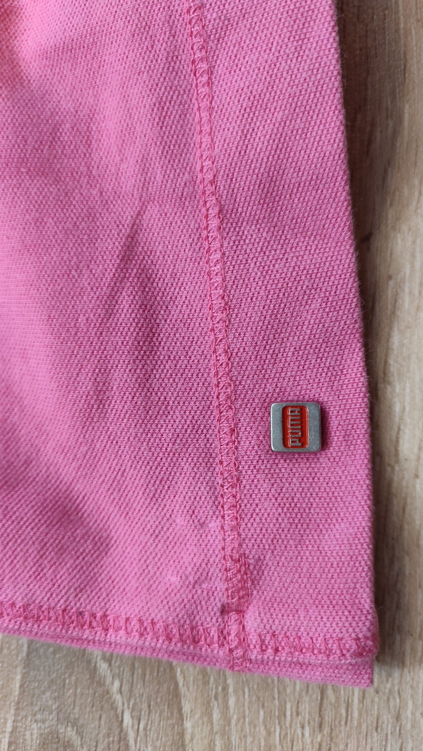 Vêtement Homme T-shirt T-shirts Polo rose Puma taille M #Retrostreet