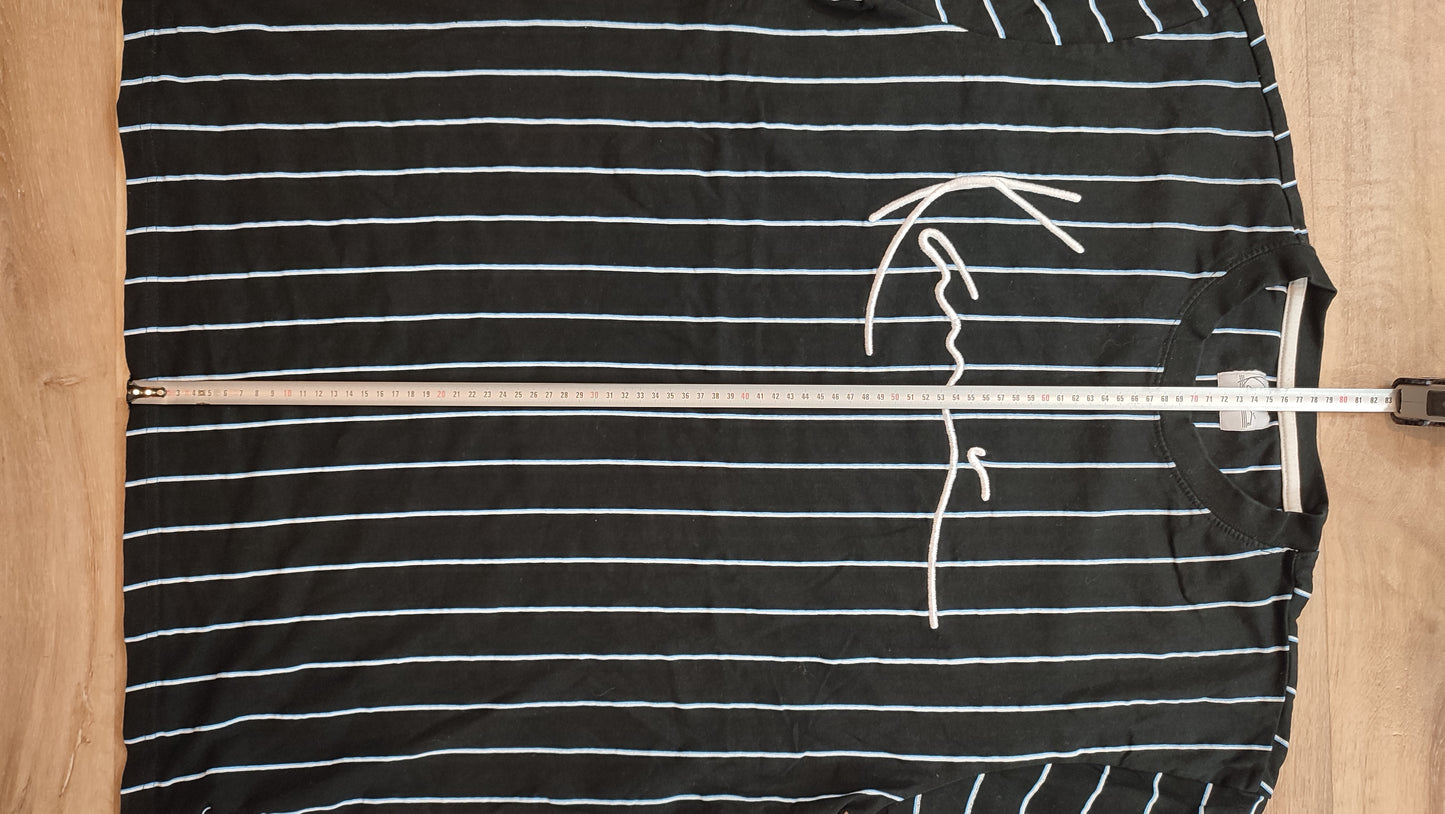 VĂŞtement Homme T-shirt noir et blanc Karl Kani taille XL #Retrostreet