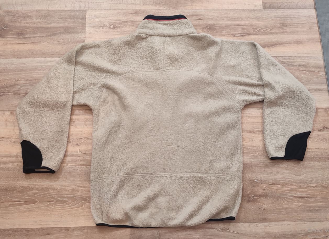 Vêtement Homme Veste Sweat gilet beige Fila sport Legacy taille S / M #RETROSTREET