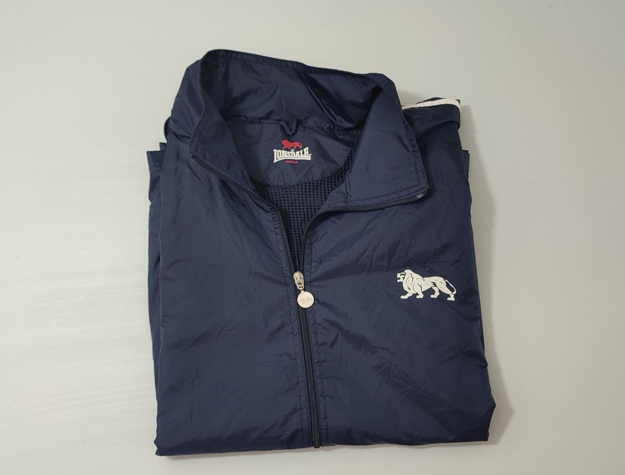 Vêtement Homme Veste blouson bleu Lonsdale taille S #RETROSTREET