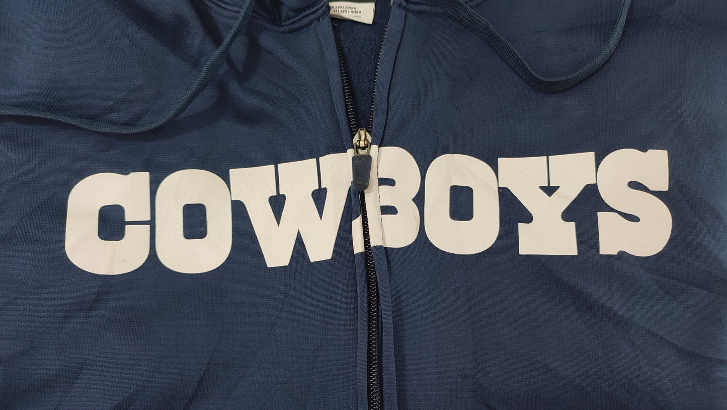 VĂŞtement Homme Veste sweat capuche Nike Team Apparel Therma-fit bleu taille L #Retrostreet