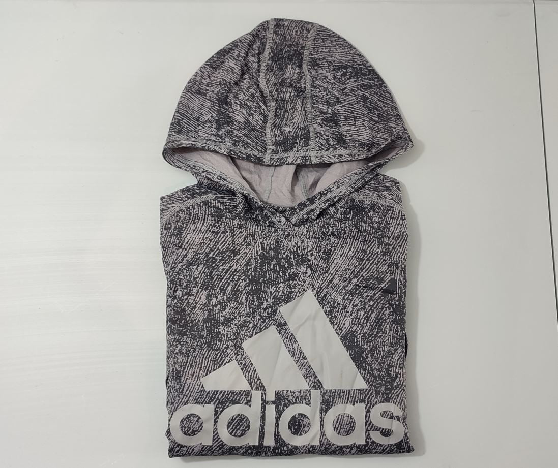 Vêtement Homme garçon Sweat sweatshirt à capuche gris Adidas taille XL garçon #Retrostreet