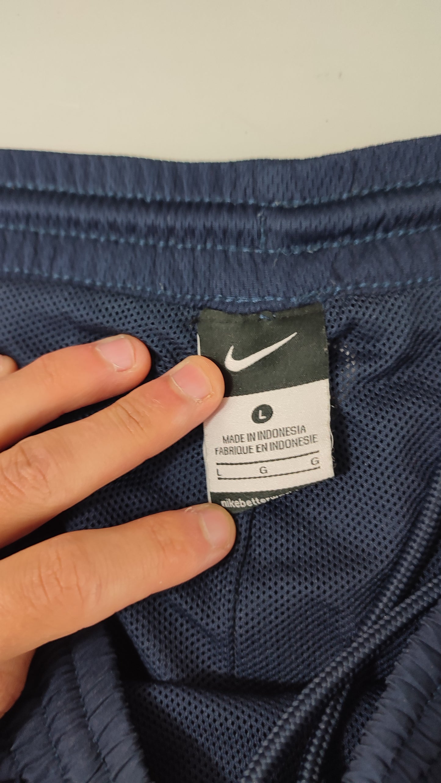 Vêtement Homme pantalon survêtement jogging Bleu marine Nike dri-fit dri fit Ph.Karpf taille L #Retrostreet