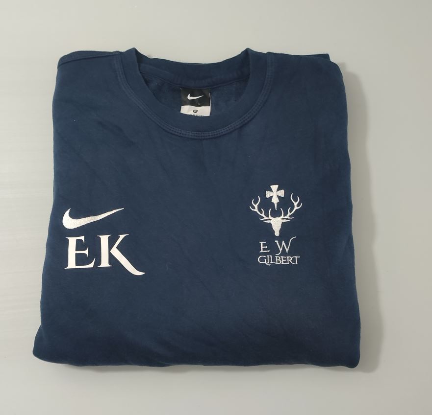 Vêtement Homme Pull Nike EK EW Gilbert bleu marine taille M #RETROSTREET