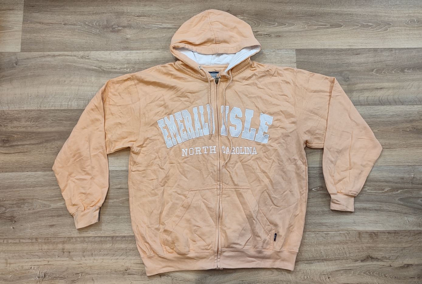 Vêtement Sweatshirts Sweats pull à capuche rose pale Pacific & Co taille L #Retrostreet