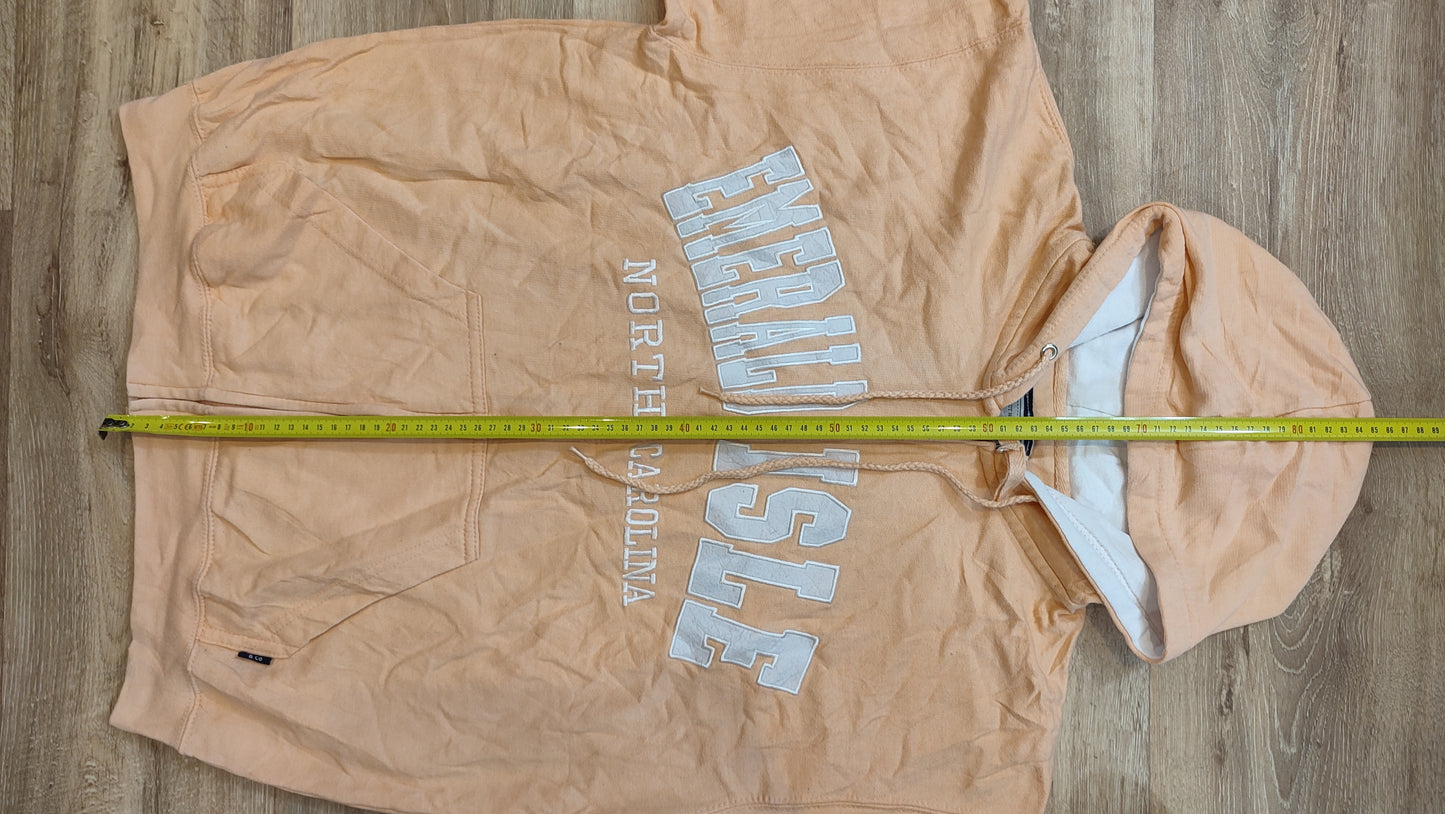 Vêtement Sweatshirts Sweats pull à capuche rose pale Pacific & Co taille L #Retrostreet
