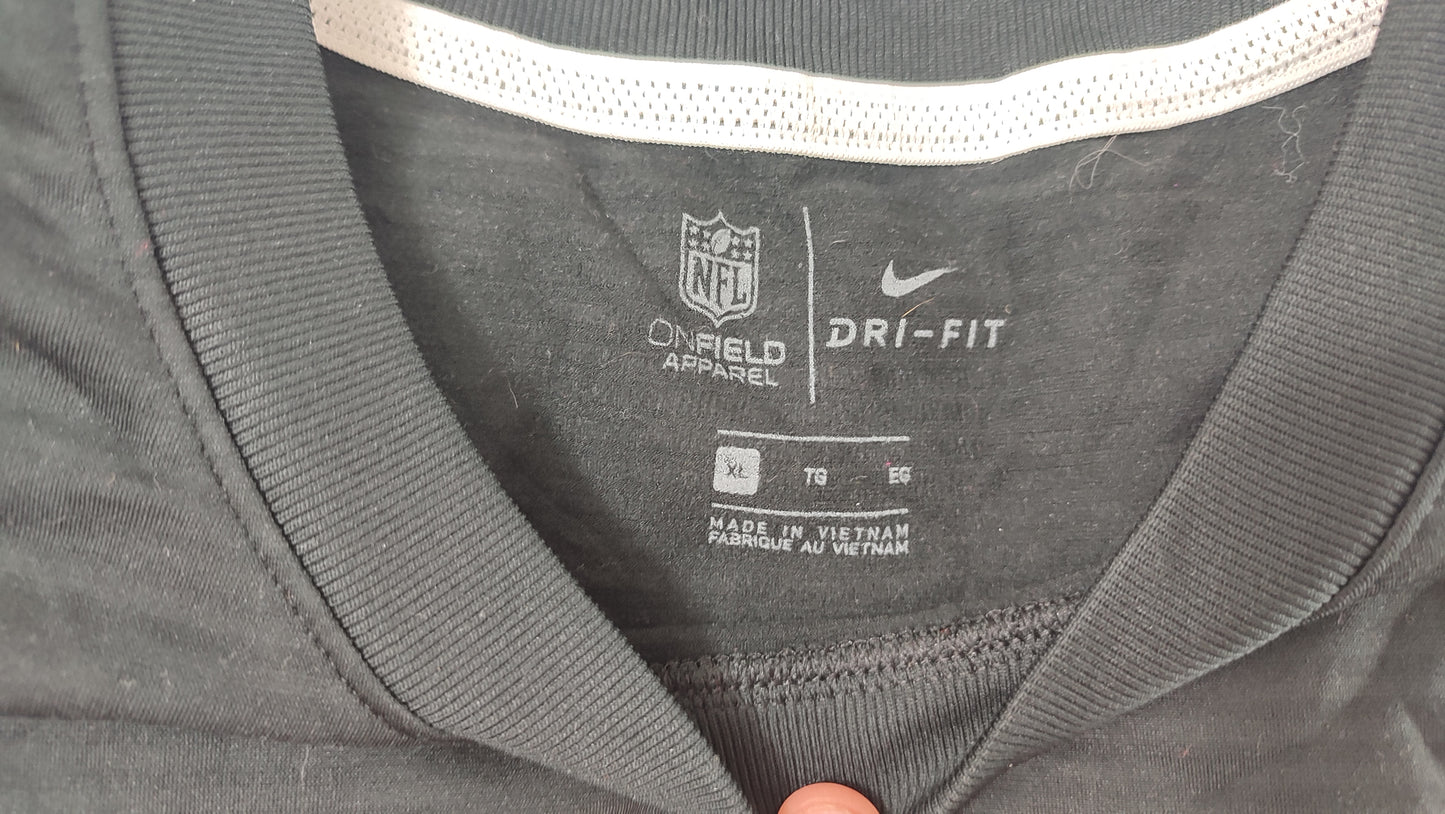 Vêtement homme Sweat Haut de sport noir Nike dri-fit NFL taille XL #Retrostreet