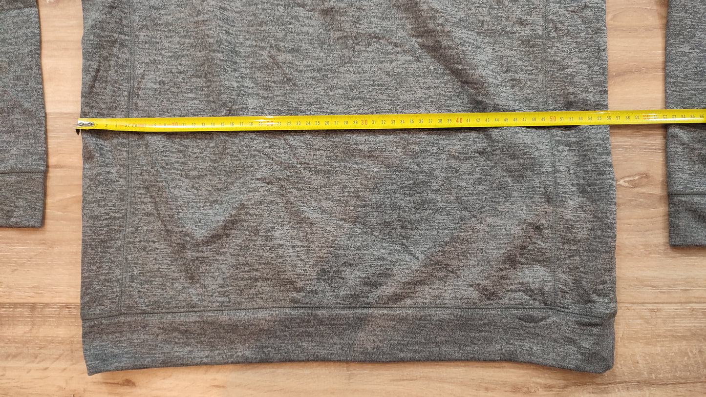 Vêtement homme Sweatshirts Sweats pull 1/4 zippé gris Adidas taille L #Retrostreet