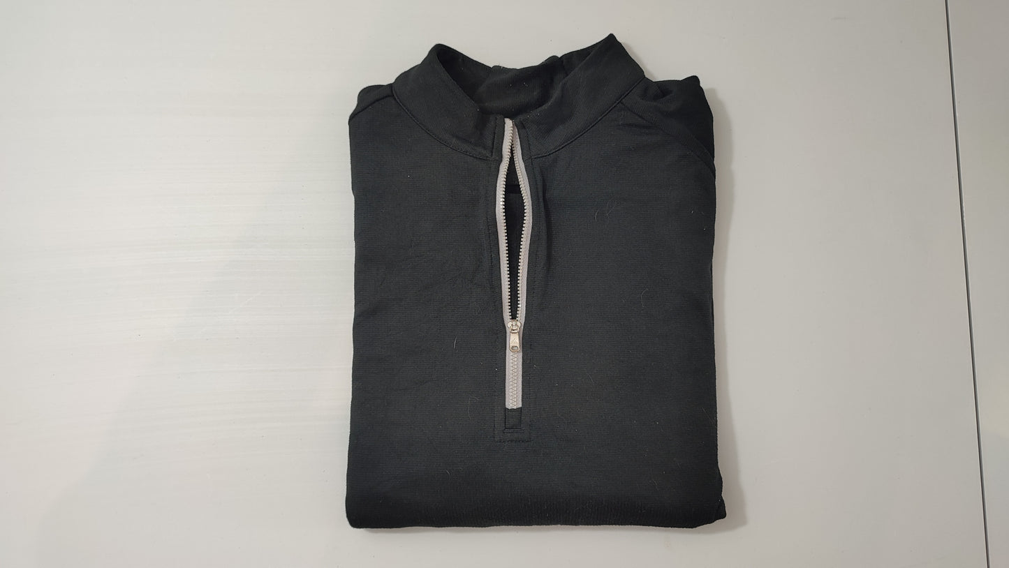Vêtement homme Sweatshirts Sweats pull 1/4 zippé noir Adidas taille M #Retrostreet