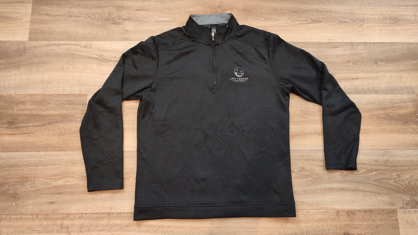 Vêtement homme Sweatshirts Sweats pull 1/4 zippé noir Adidas taille M #Retrostreet