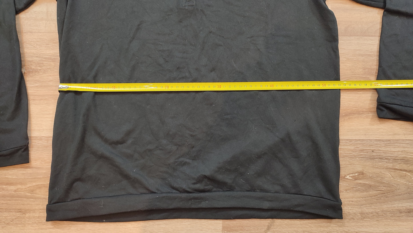 Vêtement homme Sweatshirts Sweats pull 1/4 zippé noir Adidas taille M #Retrostreet
