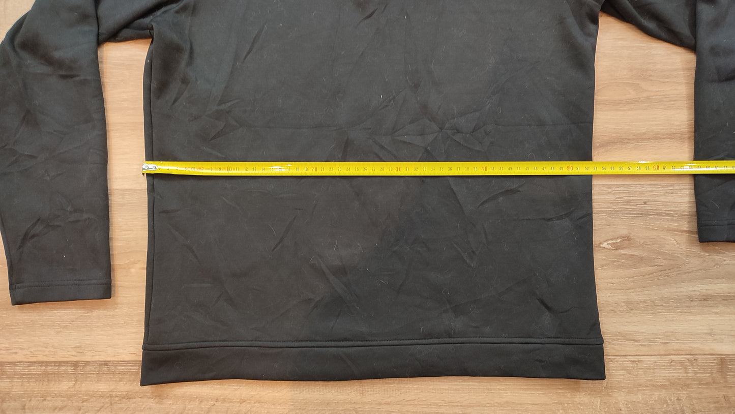Vêtement homme Sweatshirts Sweats pull 1/4 zippé noir Adidas taille M #Retrostreet