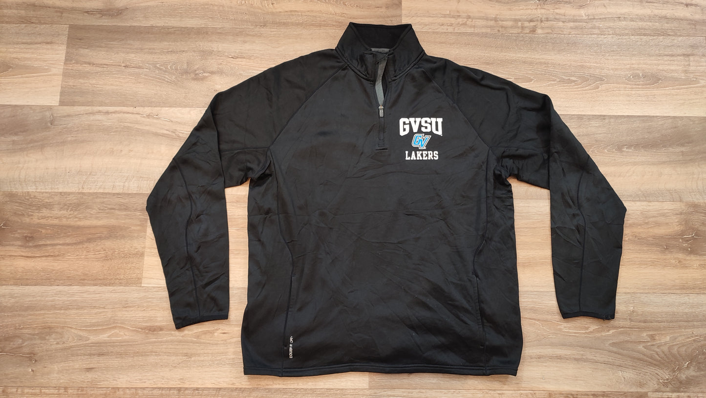 Vêtement homme Sweatshirts Sweats pull 1/4 zippé noir Champion Powertrain Double Dry taille L #Retrostreet