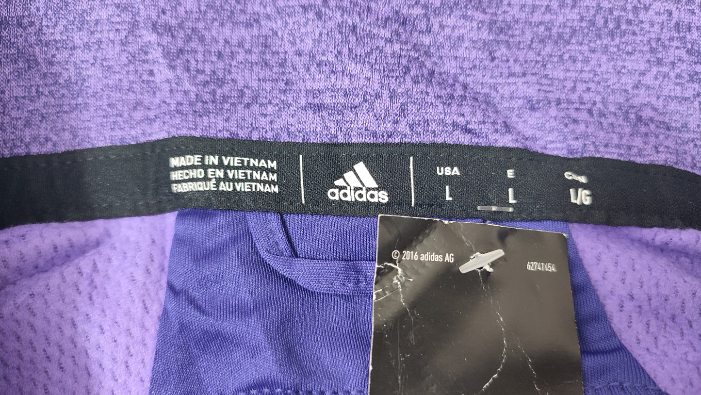 Vêtement homme Sweatshirts Sweats pull 1/4 zippé violet Adidas taille L 44-46 #Retrostreet