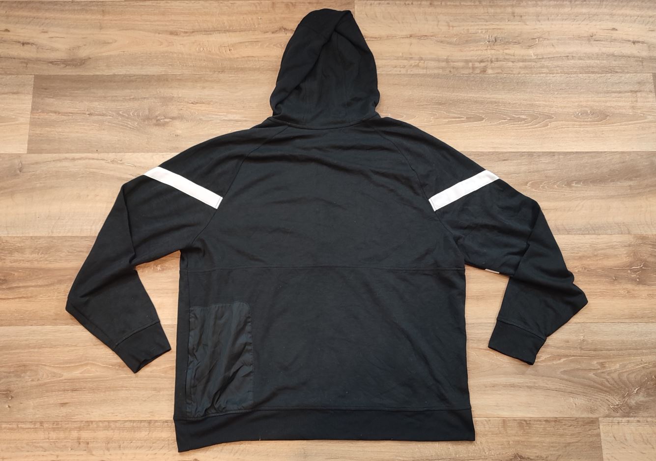 Vêtement homme Sweatshirts Sweats pull à capuche 1/2 zippé noir Nike taille XXL 2XL #Retrostreet