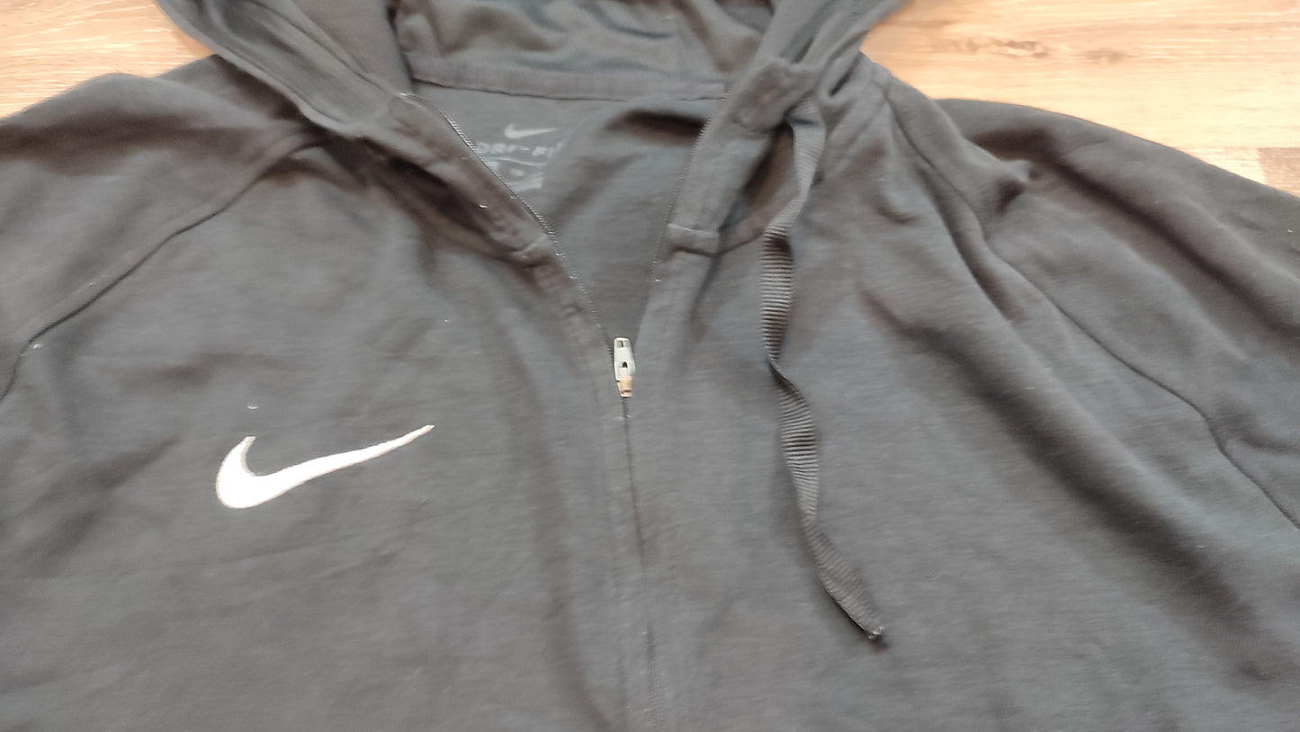 Vêtement homme Sweatshirts Sweats pull à capuche 1/2 zippé noir Nike taille XXL 2XL #Retrostreet