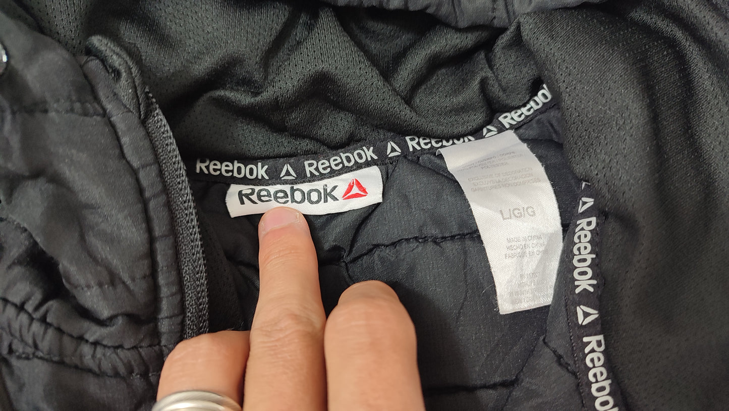 Vêtement homme Sweatshirts Sweats veste manteau zippé gris noir Reebok taille L #Retrostreet