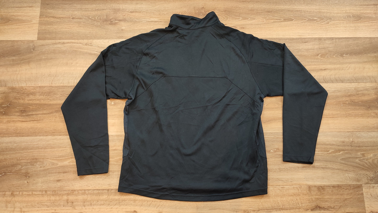 Vêtement homme Sweat zippé 1/4 Haut de sport bleu marine Nike dri-fit taille XL #Retrostreet