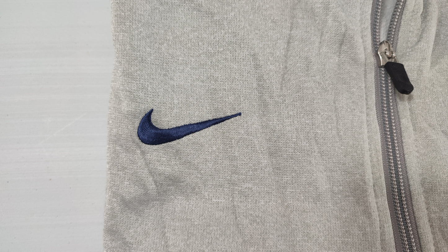 Vêtement homme Sweat zippé 1/4 Haut de sport gris clair Nike dri-fit taille XL #Retrostreet