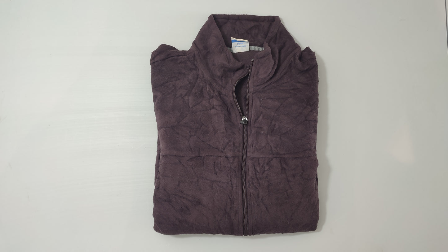 Vêtement veste polaire violet zippé Starter taille L 42-44 #Retrostreet