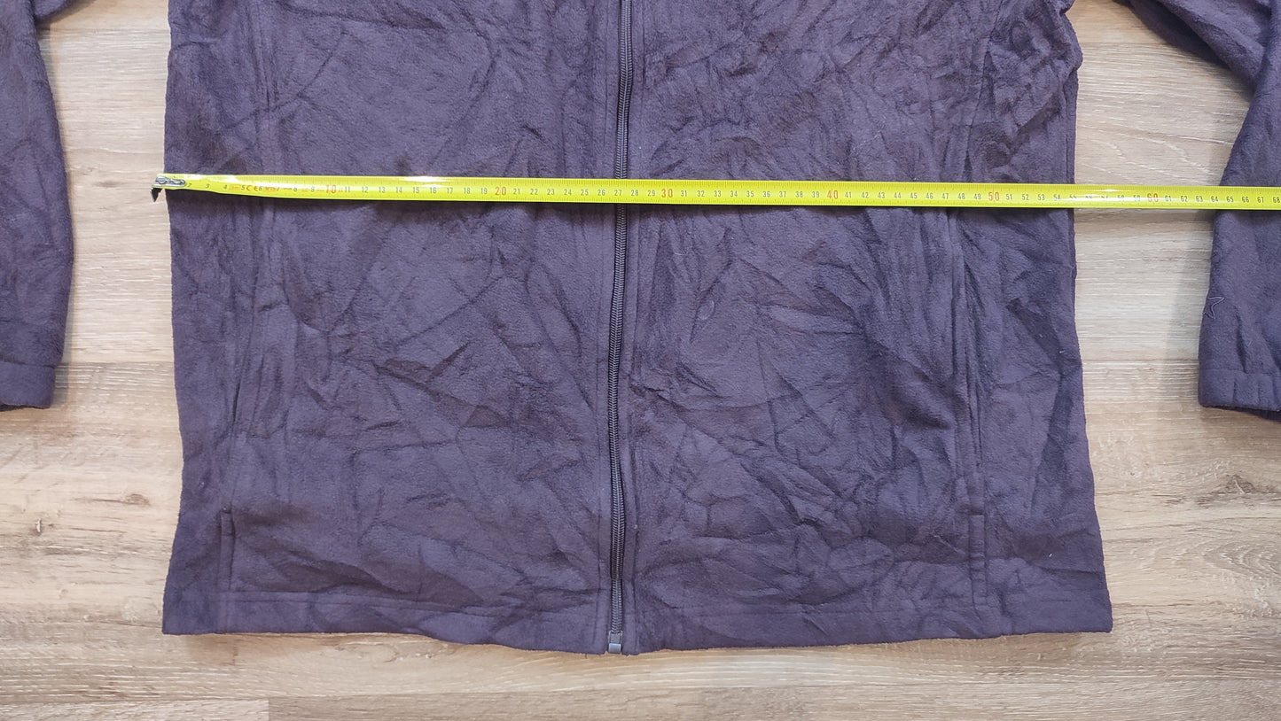 Vêtement veste polaire violet zippé Starter taille L 42-44 #Retrostreet