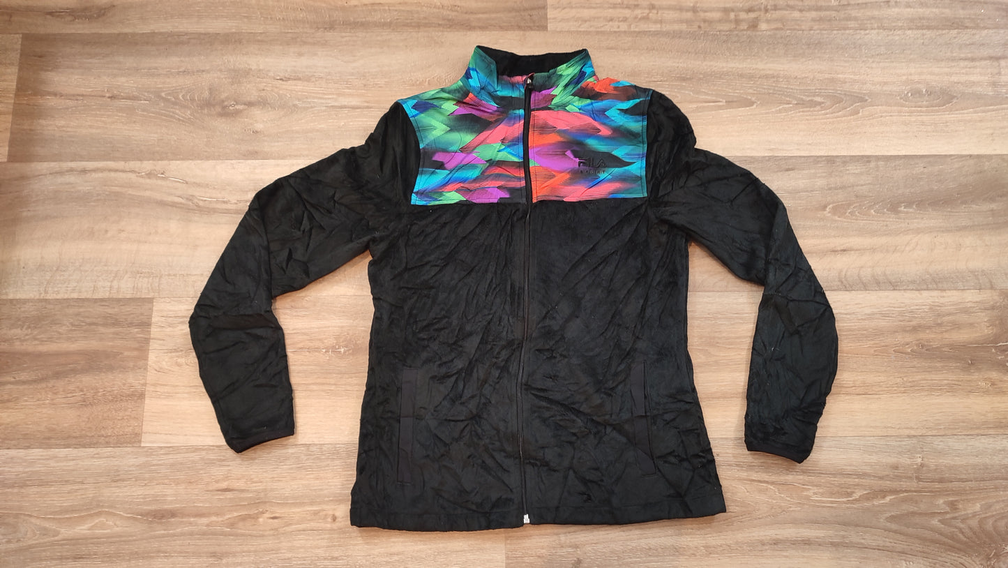 Vêtement veste zippé noir Fila Sport taille S #Retrostreet