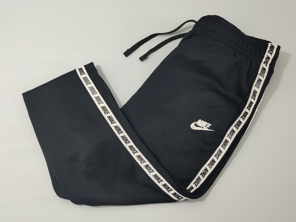 Vêtement Homme Pantalon survêtement Nike noir bande blanche taille S #RETROSTREET