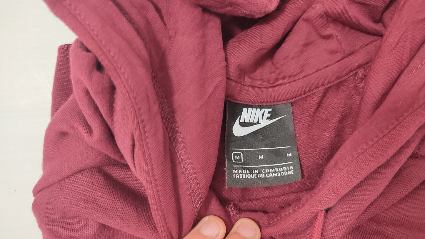 Vêtement Homme Pull Sweat à capuche Nike rouge bordeaux taille M #RETROSTREET