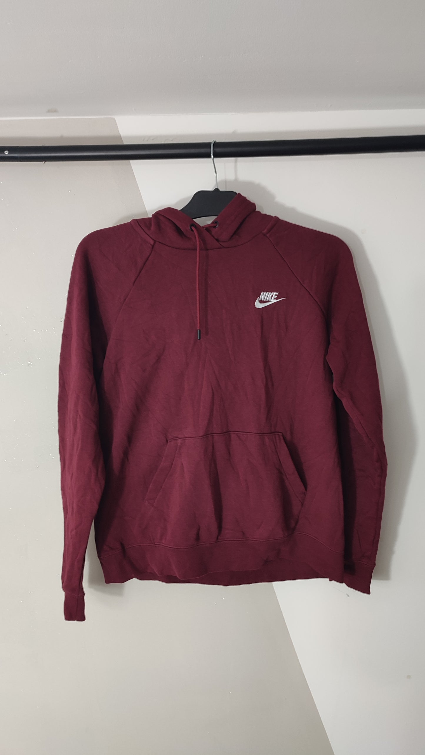 Vêtement Homme Pull Sweat à capuche Nike rouge bordeaux taille M #RETROSTREET